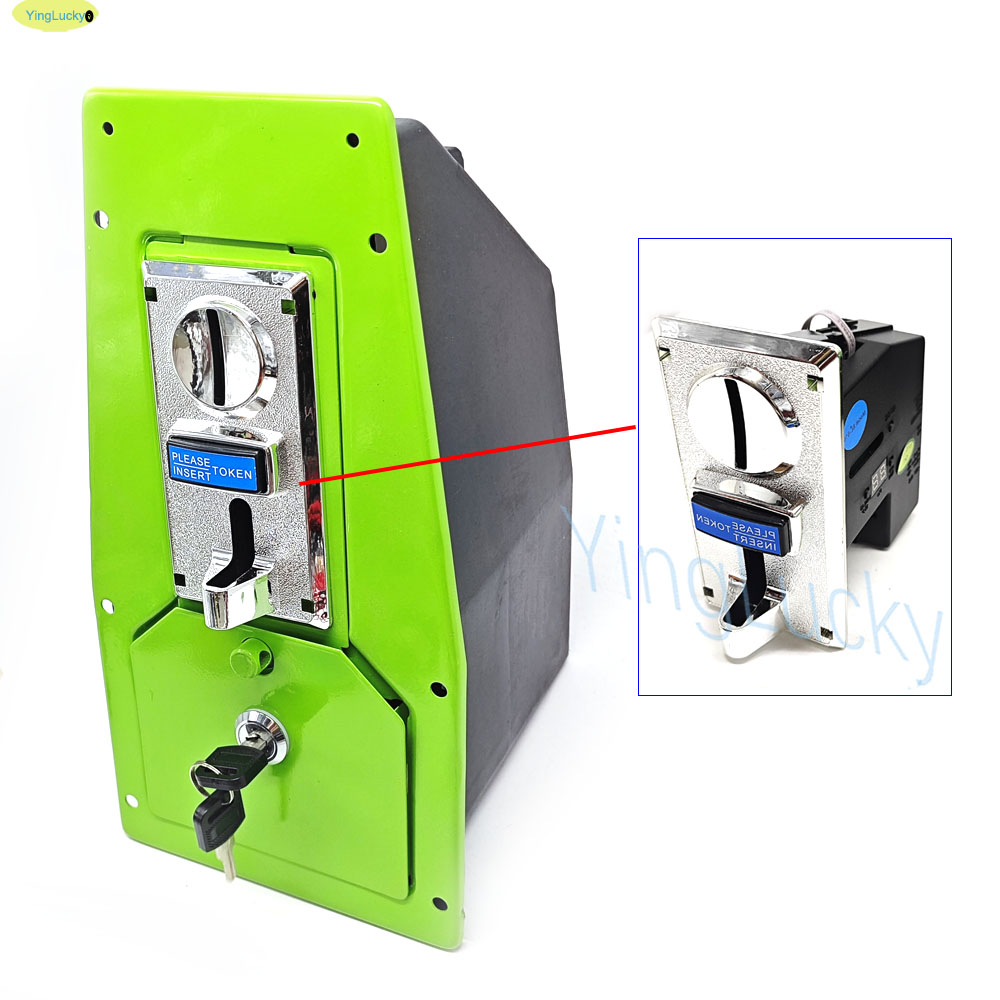 Arcade Game Vending Machine - Caixa de Armazenamento de Fichas para