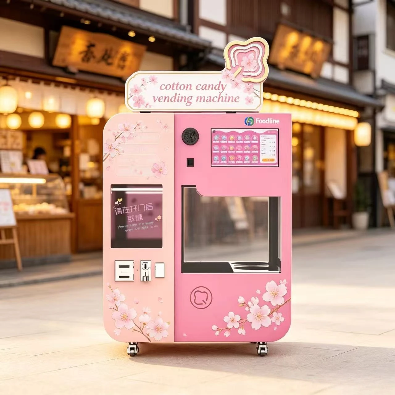 Candy Floss Machine - Máquina de Venda Automática de Algodão