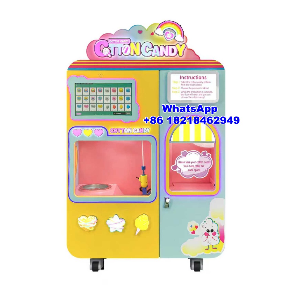 Candy Vending Machine - Nova Máquina de Algodão Doce Totalmente