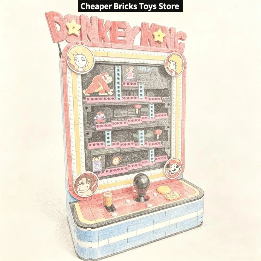 Modelos de Brinquedos de Exibi - Arcade Game Cabinet avaliação e preço