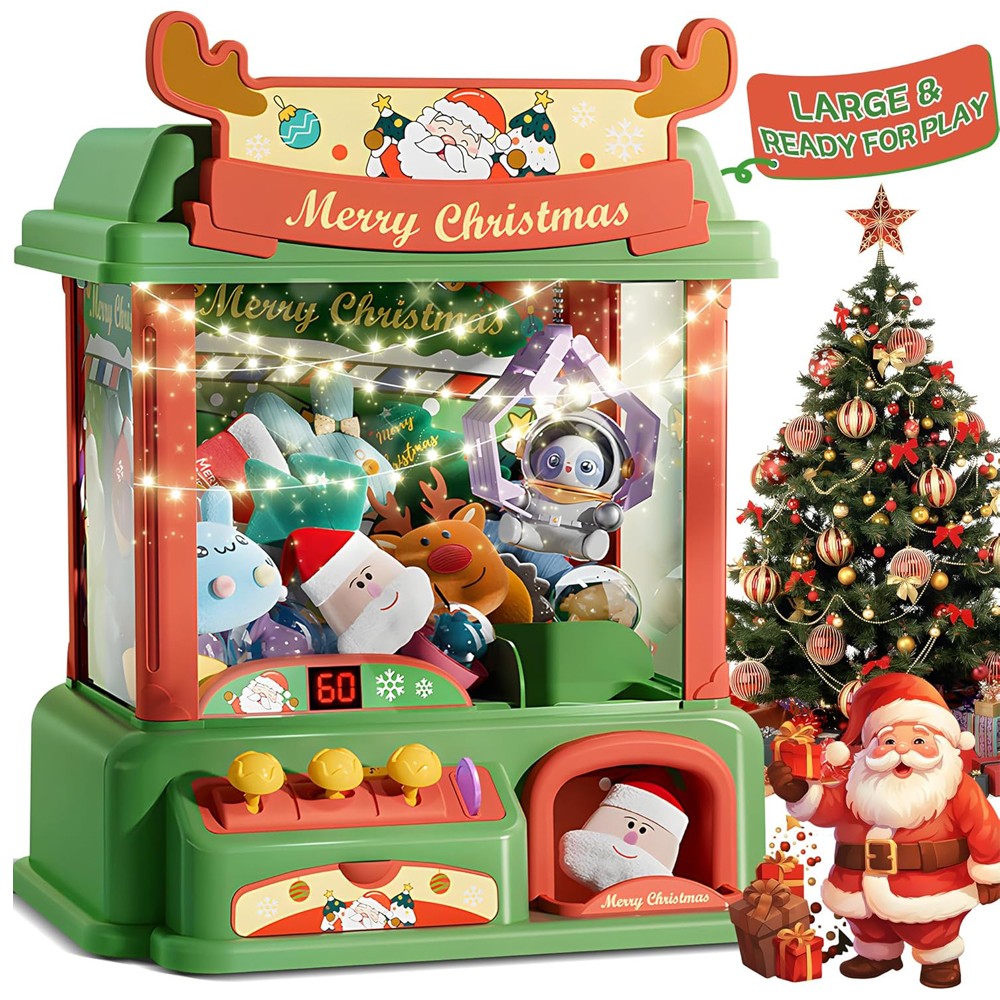 Maquina de Natal para crianças - Arcade Game Vending Machine avaliação e preço