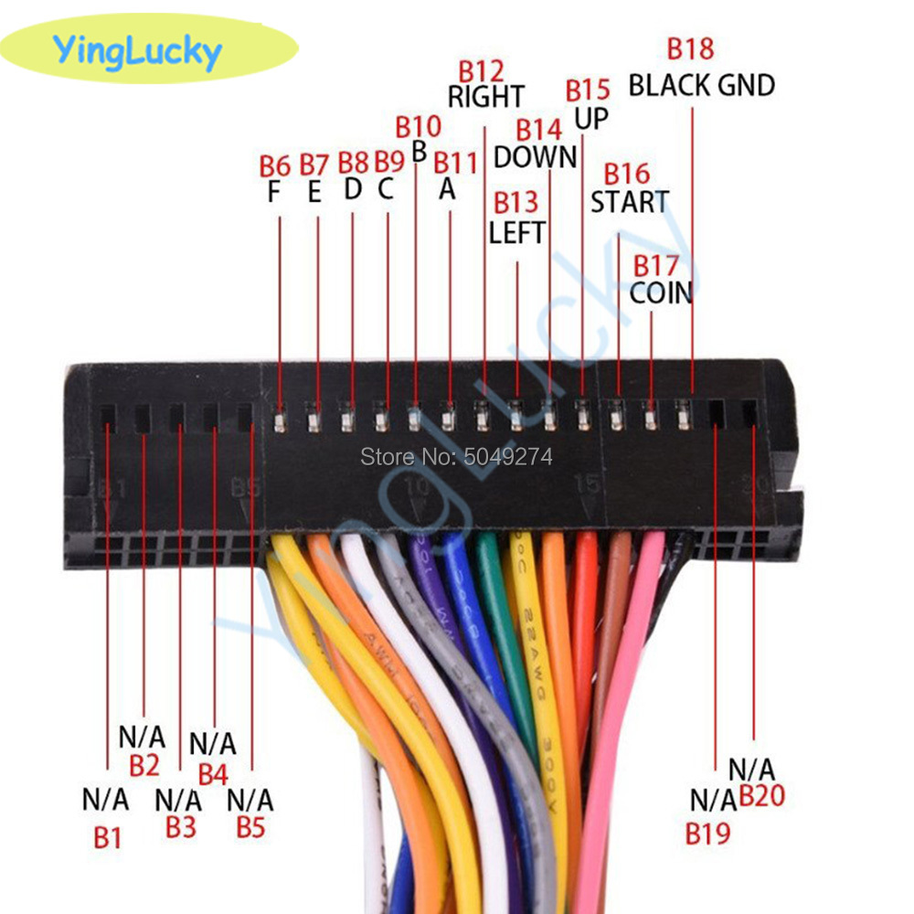Arcada armário 40-pin chicote  - Arcade Game Cabinet avaliação e preço