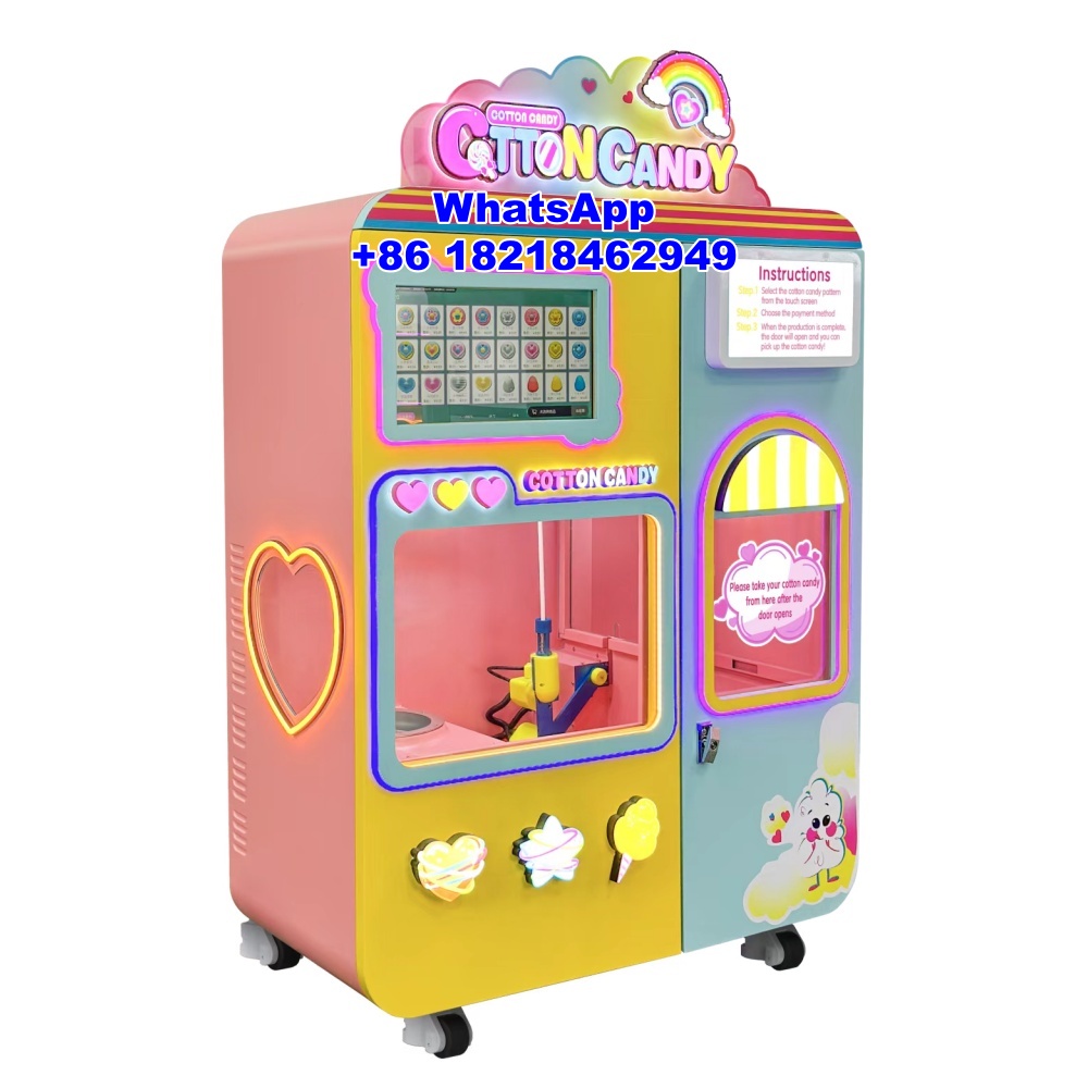 Nova Máquina de Algodão Doce T - Candy Vending Machine avaliação e preço