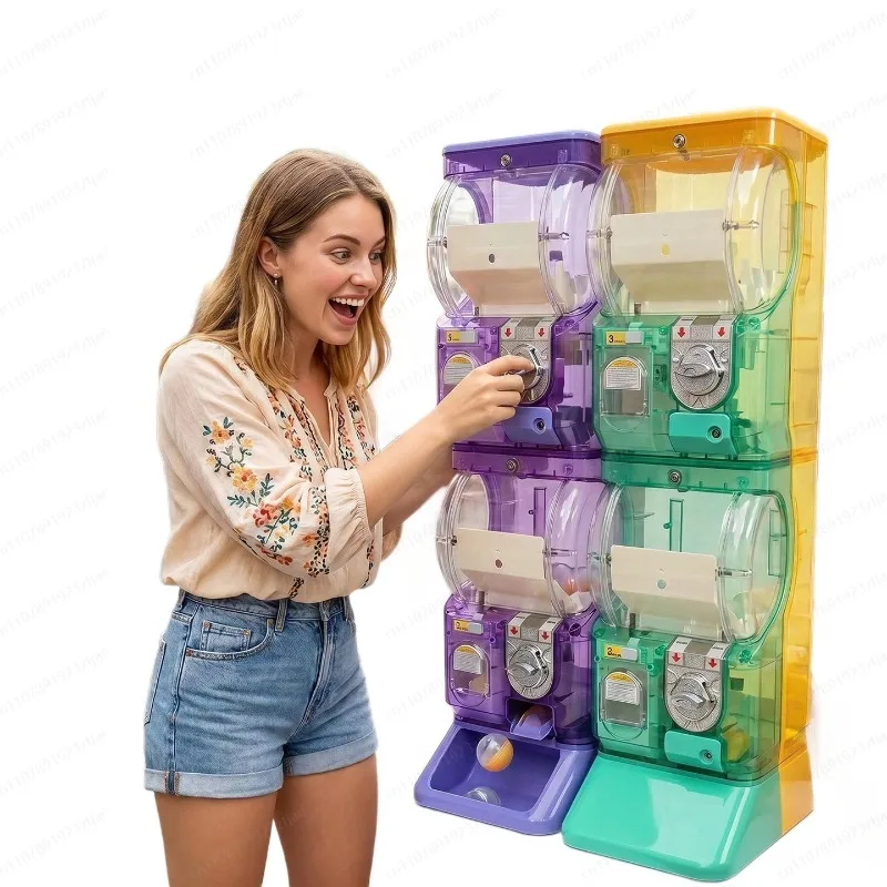 Máquina Gashapon Transparente  - Arcade Vending & Laundry avaliação e preço
