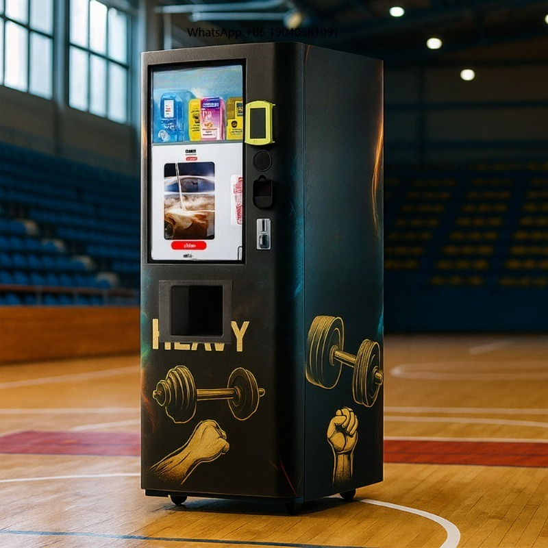 Dispensador de Shake para Acad - Commercial Vending Machine avaliação e preço