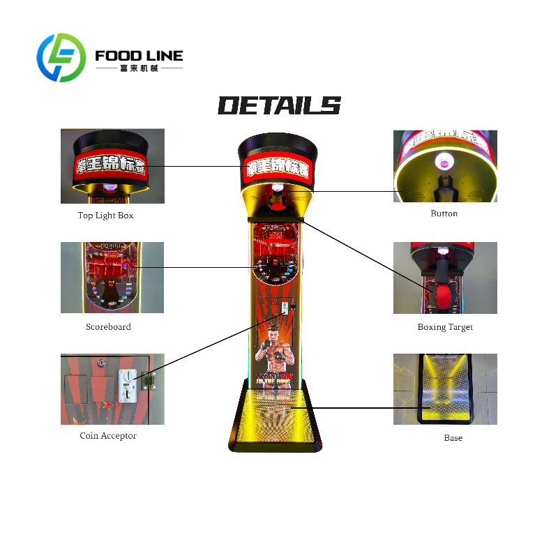 Máquina de Jogos de Boxe Eletr - Arcade Game Vending Machine avaliação e preço